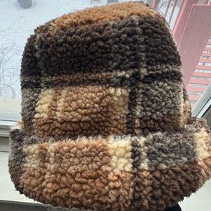 San Diego Hat Company Fuzzy Brown Bucket Hat
